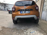 Renault Duster 2018–2024 Takapuskurin heijastimien kromilistat 2 kpl, ruostumaton teräs Carmos - turkkilainen teräs kuva 3