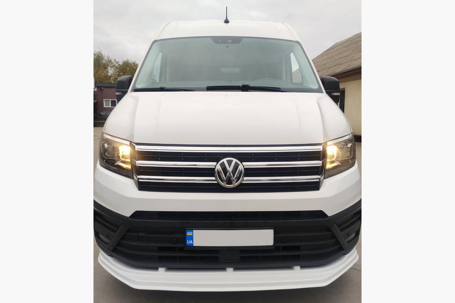 Volkswagen Crafter 2016– Jäähdyttimen säleikön listat (4 kpl, ruostumaton teräs) Carmos - turkkilainen teräs Image