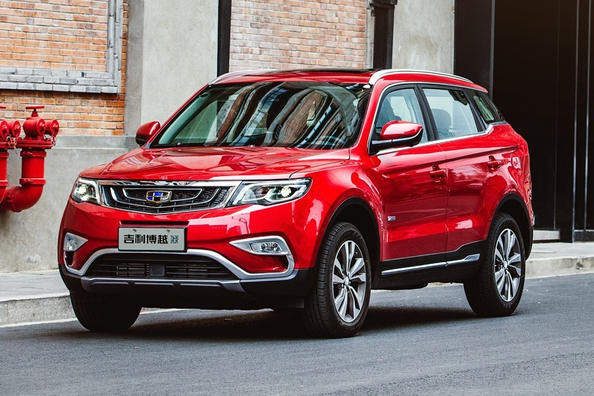 Geely Atlas -crossoverin koeajo