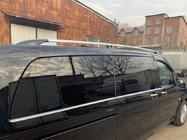 Mercedes Vito/V-class W447 2014– Kromatut kattokaiteet CAN OEM-tyyli (metallijalat) kuva 5