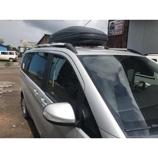 Kromatut kattokaiteet CAN OEM-tyyli (metallijalat) Mercedes Vito/V-class W447 2014– kuva 4