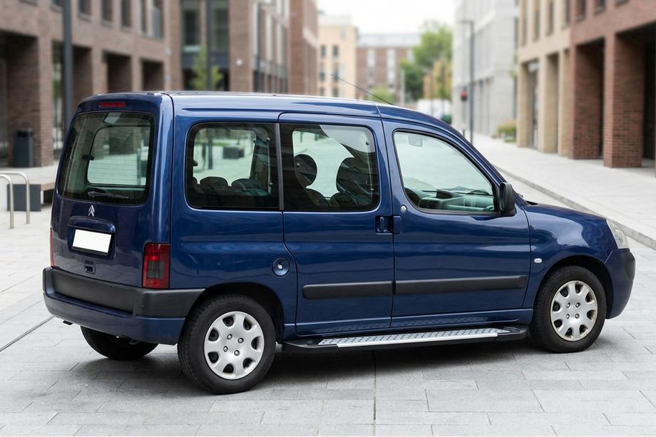 Citroen Berlingo 1996–2008 Allmond Grey sivuportaat (2 kpl, alumiini) Image