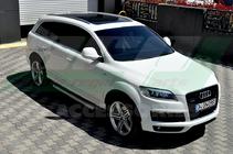 Audi Q7 2005–2015 Allmond Grey -sivuporrassarja (2 kpl, alumiini) kuva 2