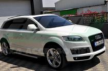 Audi Q7 2005–2015 Allmond Grey -sivuporrassarja (2 kpl, alumiini) kuva 5
