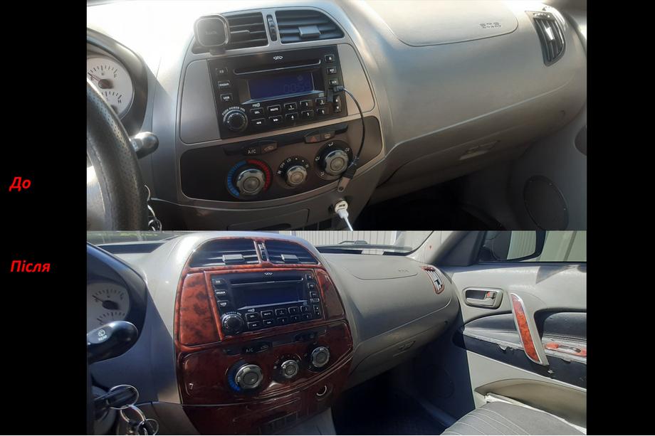 Chery Tiggo 1 2005–2016 Kojelaudan listat (iso sarja) Image