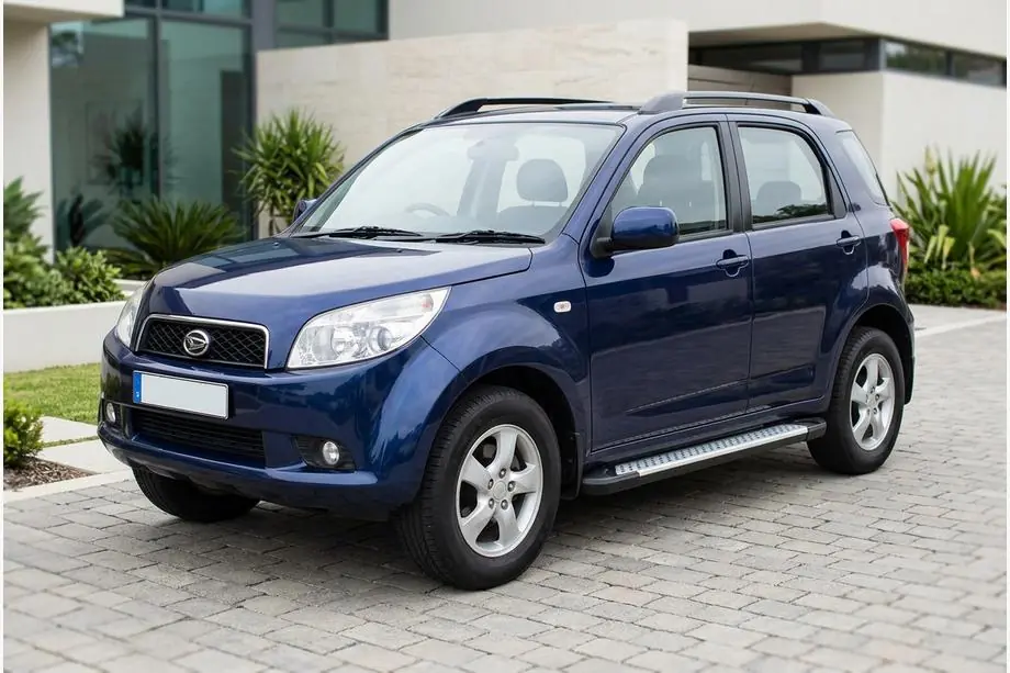 Daihatsu Terios 2006–2017 Sivukynnykset Allmond Grey (2 kpl, alumiini) Image