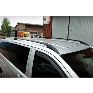 CAN mustat kattokaiteet, alkuperäinen design (metallijalat) Mercedes Vito/V-class W447 2014– kuva 1