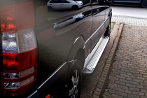 Volkswagen Crafter 2006–2016 Sivukynnykset Allmond Grey (2 kpl, alumiini) kuva 3