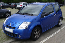 Citroen C-2 2003–2009 Ulkopuoliset ikkunalistat (2 kpl, ruostumaton teräs) kuva 1