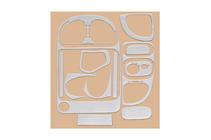 Ford Transit 2000–2014 Kojelaudan listat (2000-2006) kuva 4