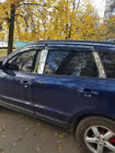 Hyundai Santa Fe 2 2006–2012 Ovipilarien listat (6 kpl, ruostumaton teräs) kuva 2
