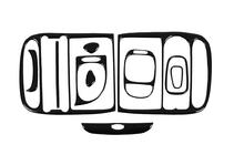 Hyundai H200, H1, Starex 1998–2007 Kojelaudan suojat kuva 4