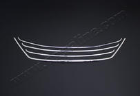 Hyundai IX-35 2010–2015 Maskin säleikön listat reunuksella (4 kpl, RST) kuva 2