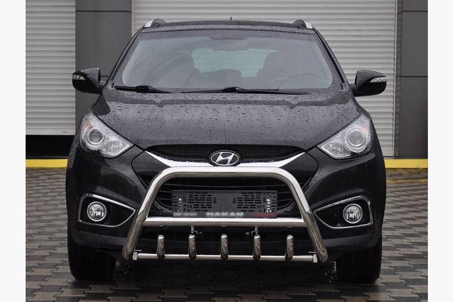 Hyundai IX-35 2010–2015 Etuputki WT003 (ruostumaton teräs) Image
