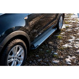 Allmond Grey sivuportaat (2 kpl, alumiini) kuva 2