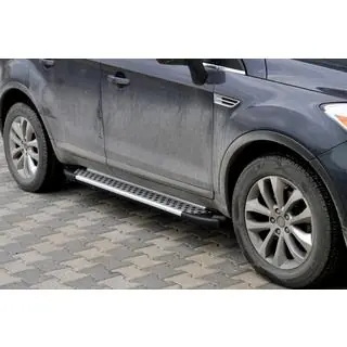 Allmond Grey sivuportaat (2 kpl, alumiini)