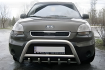 Kia Soul I 2008–2013 Ruostumaton karjapuskuri kuva 2