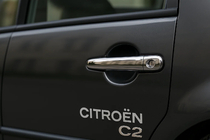 Citroen C-2 2003–2009 Ovenkahvojen suojakuoret (2 kpl, ruostumaton teräs) Carmos - turkkilainen teräs kuva 4