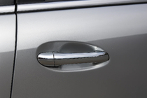 Mercedes ML W164 2005–2011 Ovenkahvan kromisuojat (4 kpl, ruostumaton teräs) kuva 4