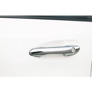 Ovenkahvan kromisuojat (4 kpl, ruostumaton teräs) Mercedes ML W164 2005–2011 kuva 3