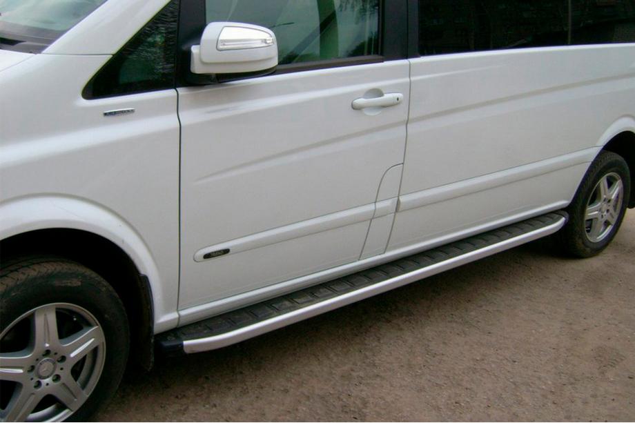 Mercedes Viano 2004–2014 Alliance sivuaskelmat (2 kpl, alumiini) Image