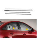 Mazda 3 2009–2013 Ikkunalistat (4 kpl, ruostumaton teräs) Viistoperä kuva 1