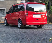 Mercedes Vito W639 2004–2014 Exclusive-sivuhameet (2 kpl, maalattavaksi) kuva 3