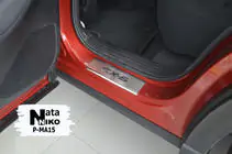 Mazda CX-5 2017–2025 Nataniko ovikynnyslistat (4 kpl, ruostumaton teräs) kuva 3