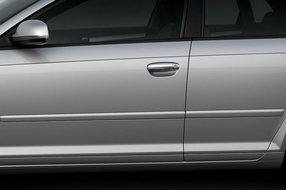 Audi A4 B7 2004–2008 Ovenkahvojen suojakuoret (4 kpl, ruostumaton teräs) Kuva 3