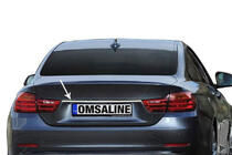 BMW 4-sarja F32/F33/F36 2012–2020 Rekisterikilven ylälista (ruostumaton teräs) kuva 1