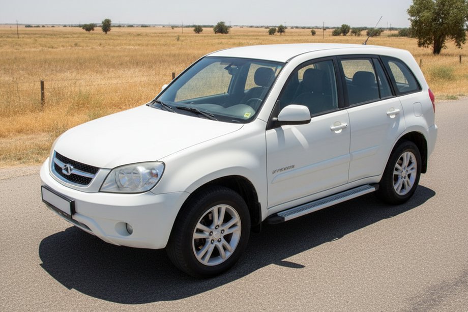 Chery Tiggo 1 2005–2016 Maya V2 sivuportaat (2 kpl, alumiini) Image