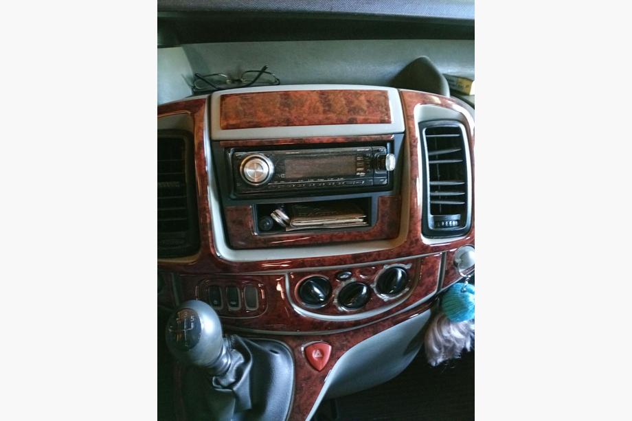 Nissan Primastar 2002–2014 Kojelaudan suojat Musta Kuva 11