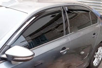 Volkswagen Jetta 2011–2018 Ikkunadeflektorit (4 kpl, HIC) kuva 4