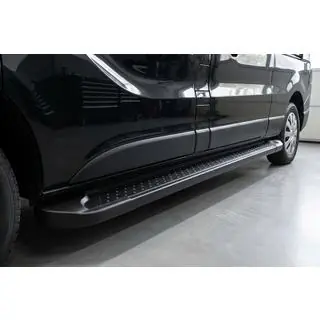 Allmond Black sivuaskelmat (2 kpl, alumiini) kuva 1