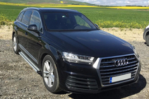 Audi Q7 2015–2026 Astinlaudat Maya V4 (2 kpl, alumiini) kuva 9