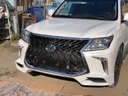 Lexus LX570/450d 2008–2022 Etupuskuri 2008-2015 facelift-tyyliin (maalattava) Valkoinen kuva 9