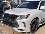 Lexus LX570/450d 2008–2022 Etupuskuri 2008-2015 facelift-tyyliin (maalattava) Valkoinen kuva 12