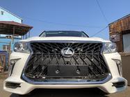 Lexus LX570/450d 2008–2022 Etupuskuri 2008-2015 facelift-tyyliin (maalattava) Valkoinen kuva 11