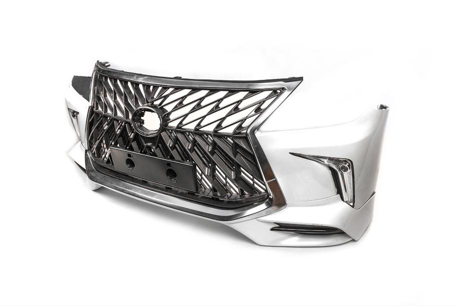 Lexus LX570/450d 2008–2022 Etupuskuri 2008-2015 facelift-tyyliin (maalattava) Kuva 4