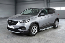 Opel Grandland X 2017– Maya V2 sivuportaat (2 kpl, alumiini) kuva 1
