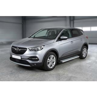 Maya V2 sivuportaat (2 kpl, alumiini) Opel Grandland X 2017– kuva 1