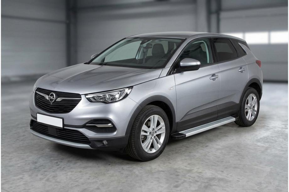 Opel Grandland X 2017– Maya V2 sivuportaat (2 kpl, alumiini) Image