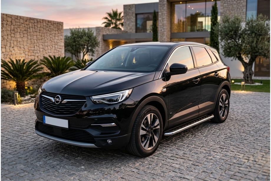 Opel Grandland X 2017– Maydos V1 sivuastinlaudat (2 kpl, alumiini / ruostumaton teräs) Image