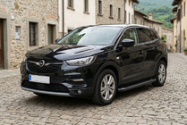 Opel Grandland X 2017– Allmond Black sivuportaat (2 kpl, alumiini) kuva 1