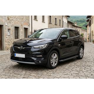 Allmond Black sivuportaat (2 kpl, alumiini) Opel Grandland X 2017– kuva 1