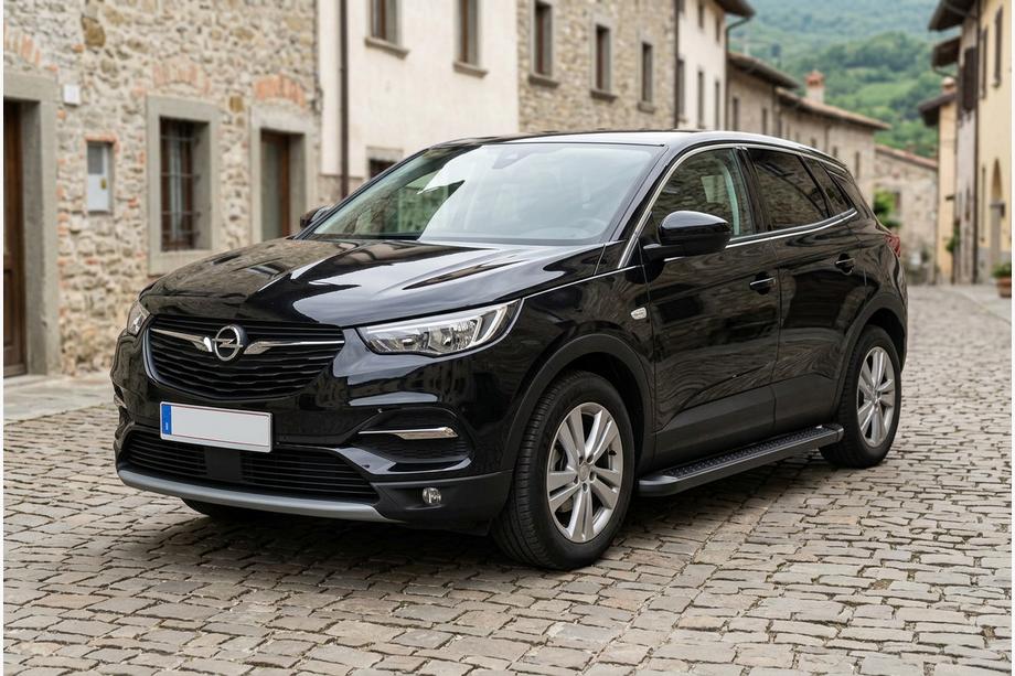 Opel Grandland X 2017– Allmond Black sivuportaat (2 kpl, alumiini) Image
