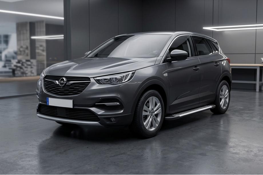 Opel Grandland X 2017– Line-sivuporrassarja (2 kpl, alumiini) Image