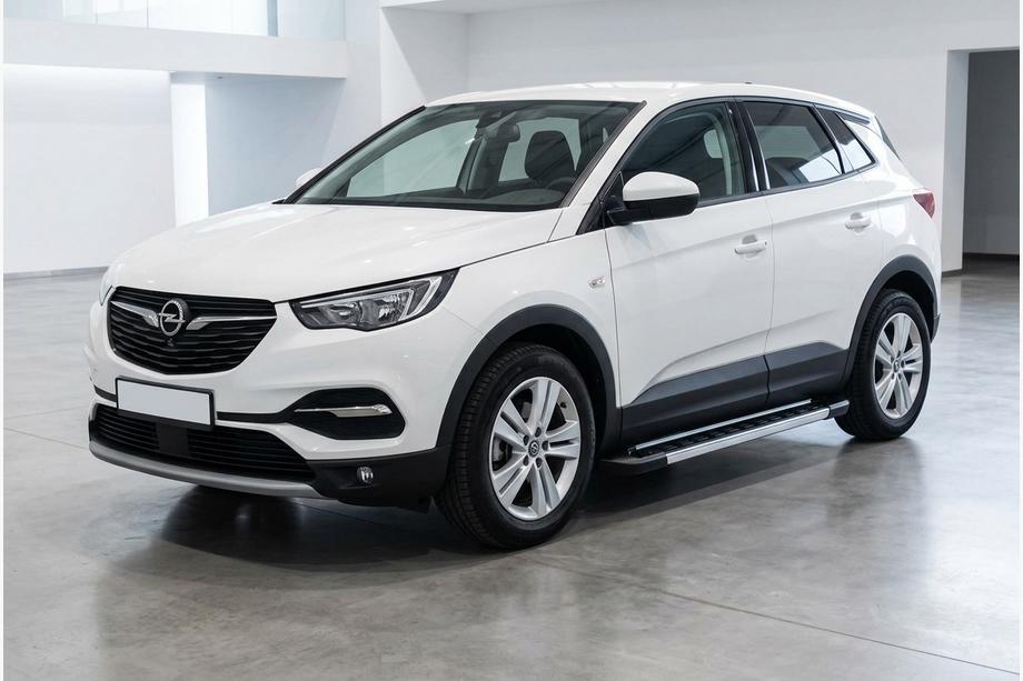 Opel Grandland X 2017– Sivuporrast RedLine V1 (2 kpl, alumiini) Kuva 1