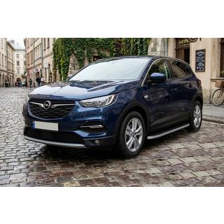 Tayga Grey sivuporrassarja (2 kpl, alumiini) kuva 1