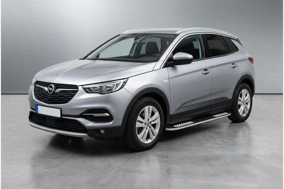 Opel Grandland X 2017– Tayga V2 sivuastinlaudat (2 kpl, alumiini) Image